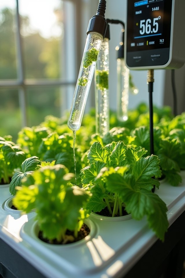 monitor nutrient levels regularly