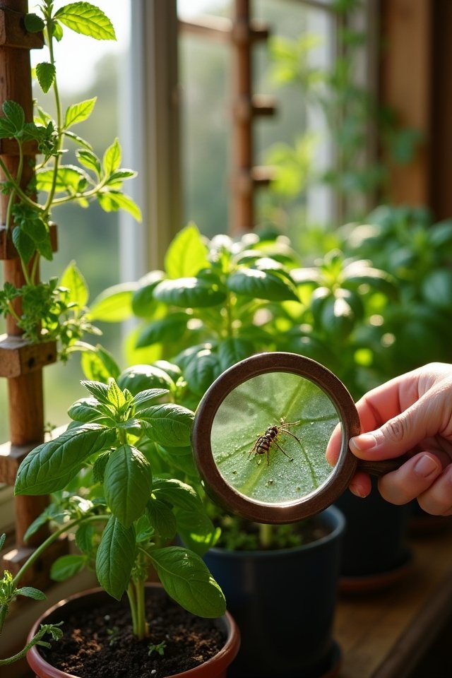 monitor pests and diseases