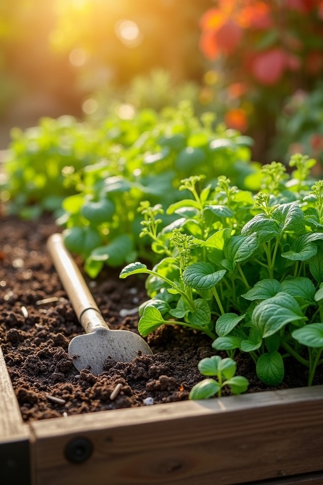 mulch enhances garden health