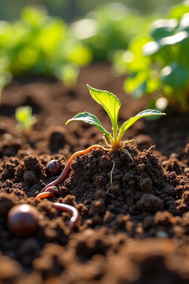 mulch enhances garden vitality