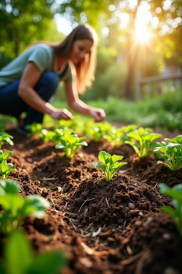 mulching enhances soil health
