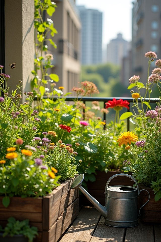 native plants enhance balconies