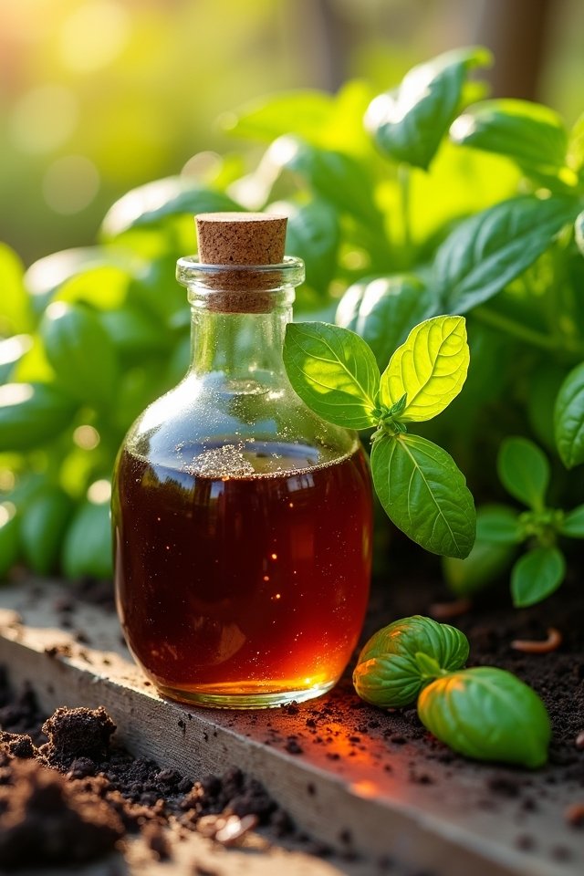 nourishing liquid fertilizer for plants