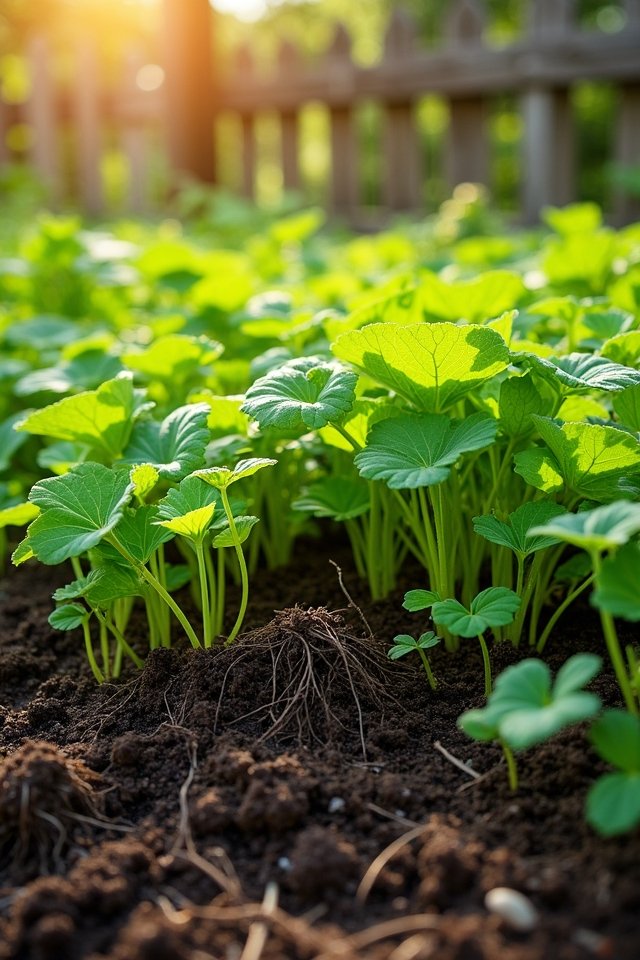 nurture soil with cover crops