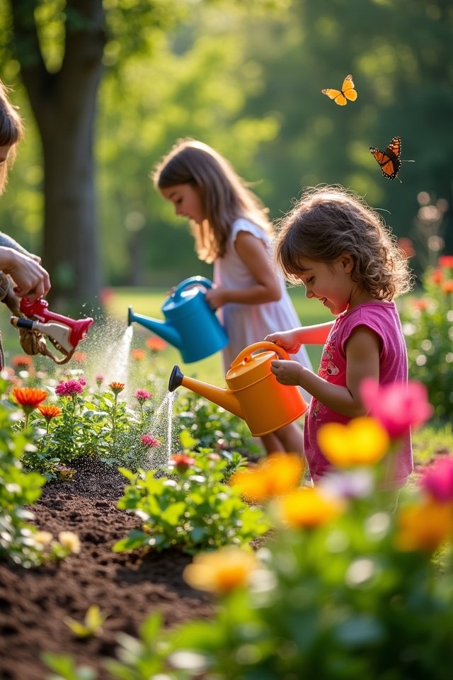 nurturing gardens through teamwork