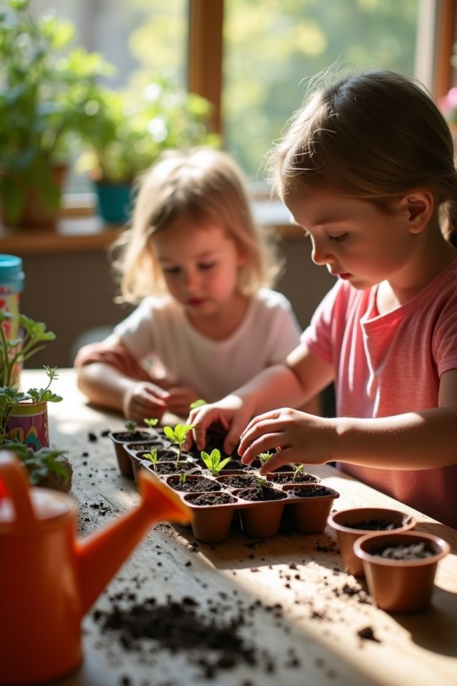 nurturing seeds to sprout