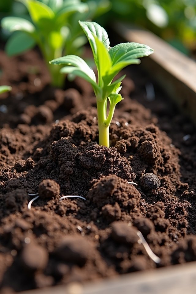 nutrient rich compost for gardening