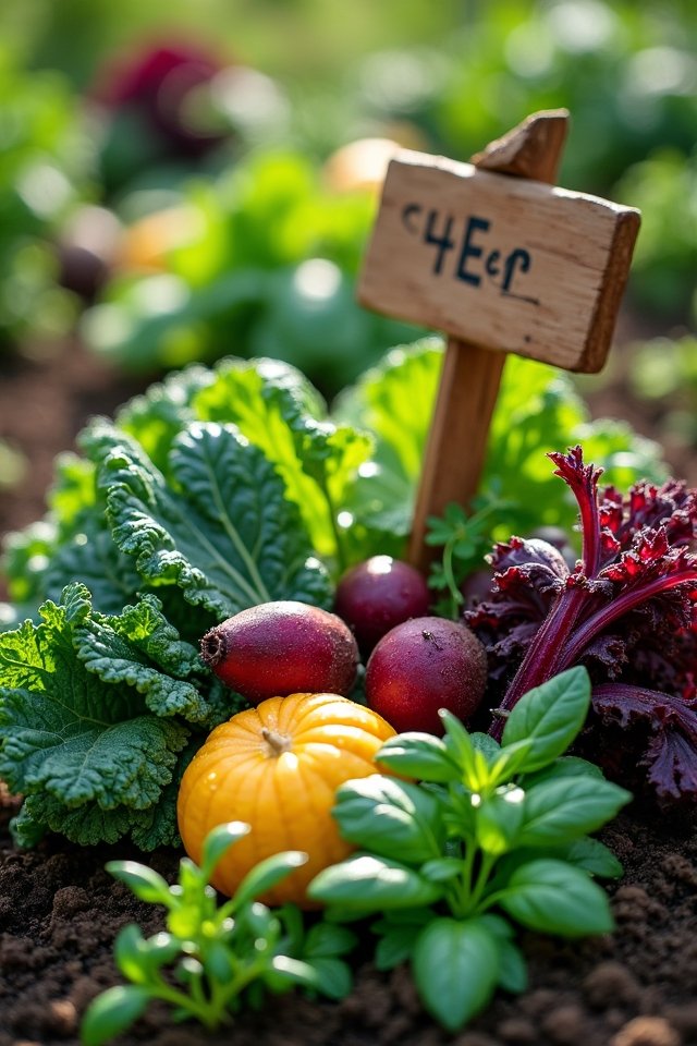 nutrient rich garden vegetables