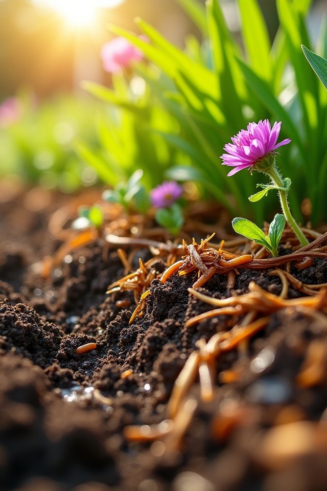 nutrient rich organic garden mulches