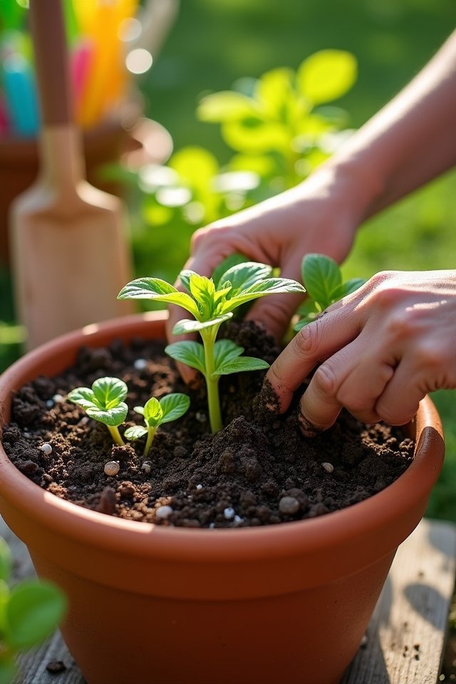 nutrient rich soil preparation