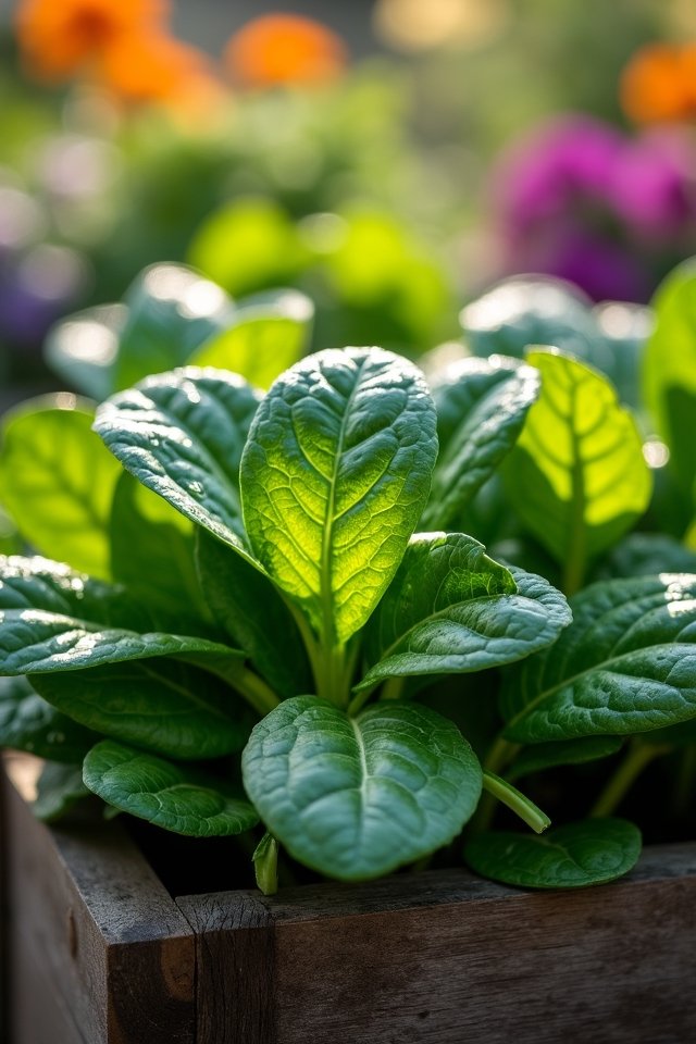 nutritious spinach garden delights