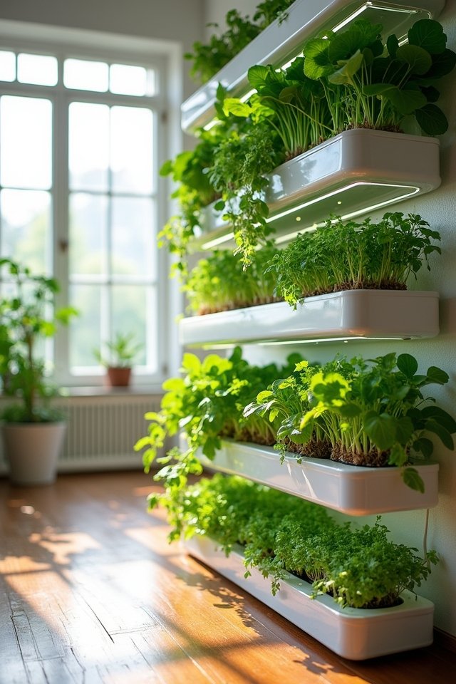 optimal hydroponic garden location