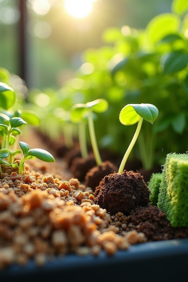 optimal hydroponic growing medium