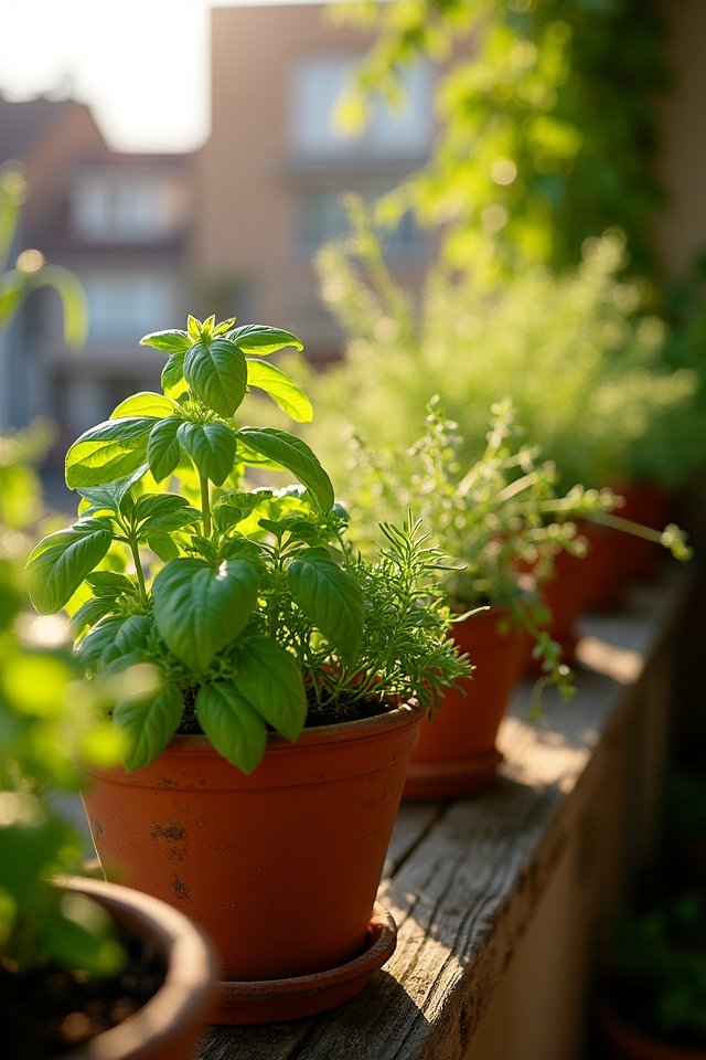 optimal sunlight for herbs