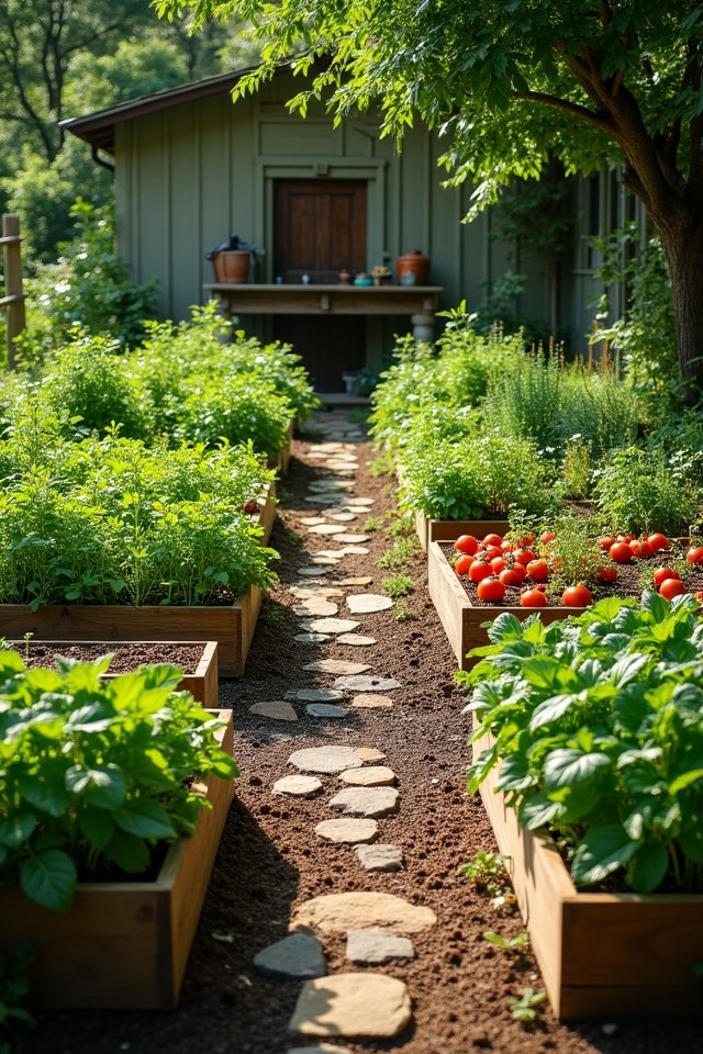 optimize vegetable garden layout