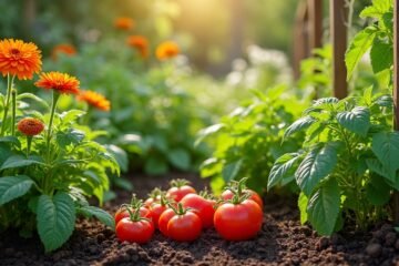 organic garden companion planting