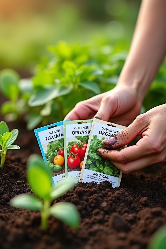 organic seeds and plants