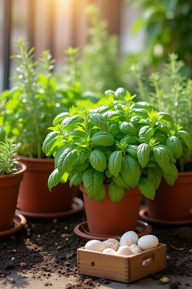 organic soil for herbs