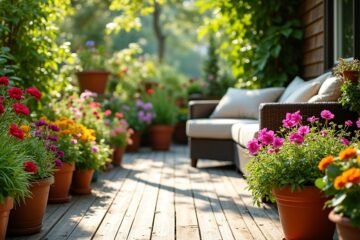 patio container garden benefits