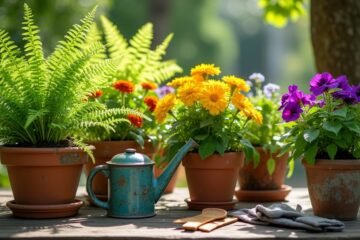 patio container garden tips