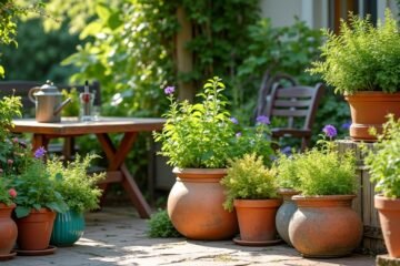patio container gardening ideas