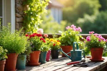 patio container gardening tips