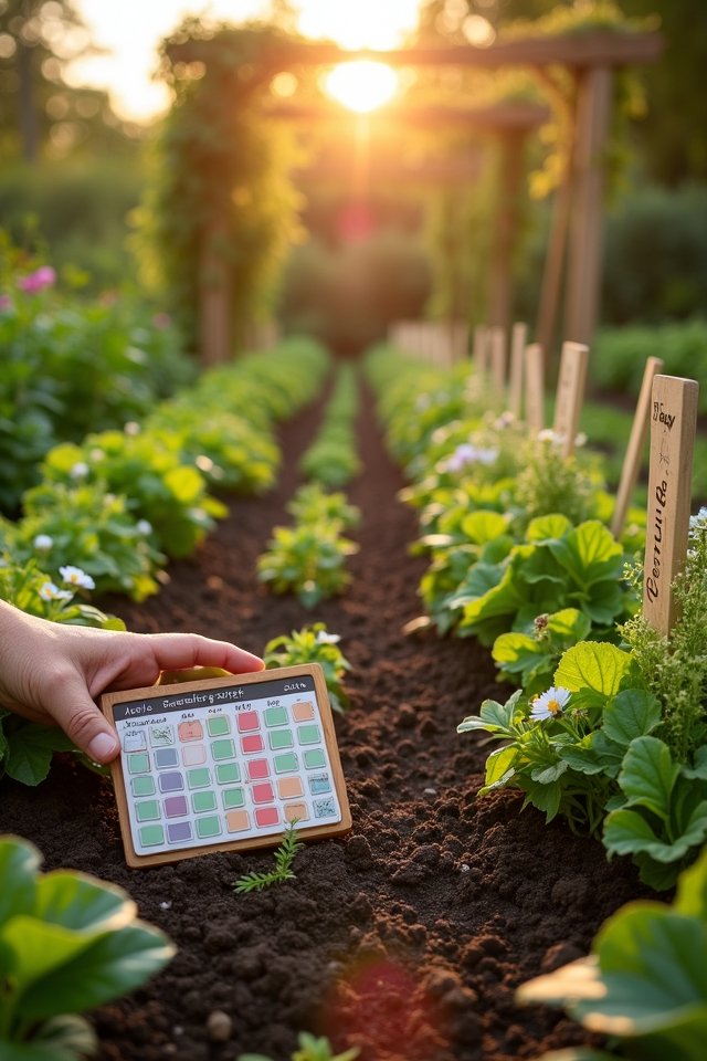 plan seasonal crop cycles