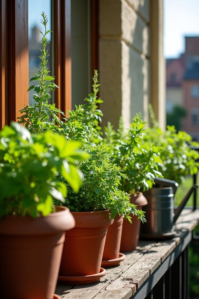plant and arrange herbs