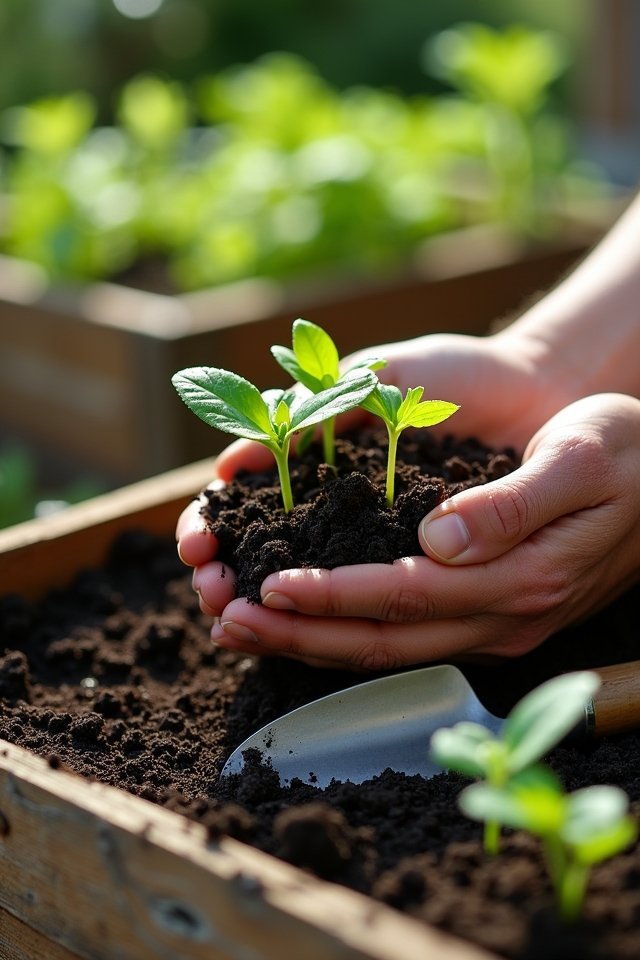 plant seeds with care