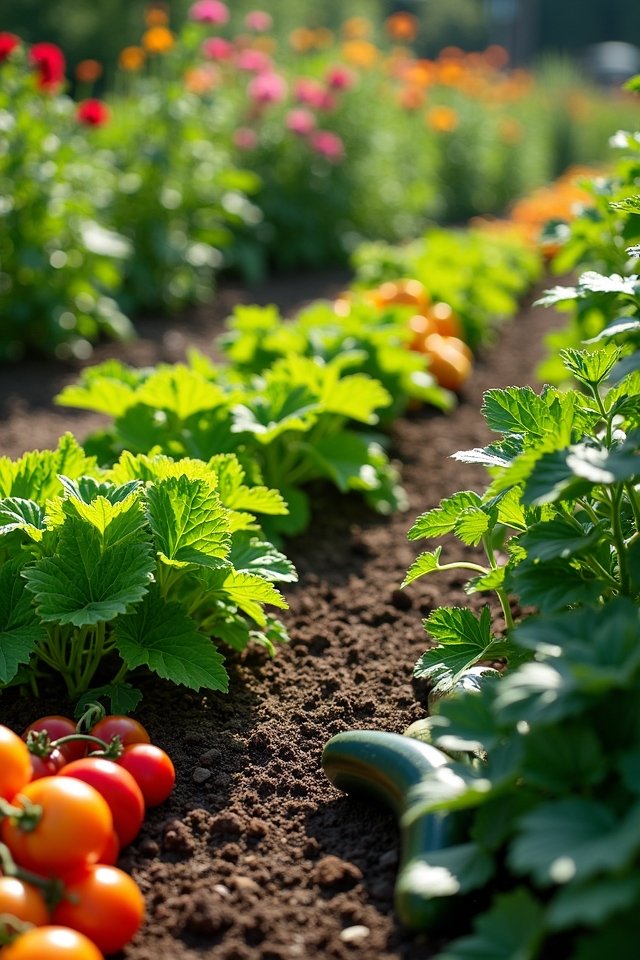 plant spacing and companionship