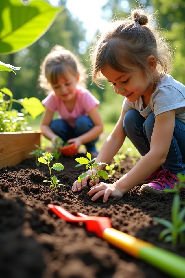 planting depth and spacing