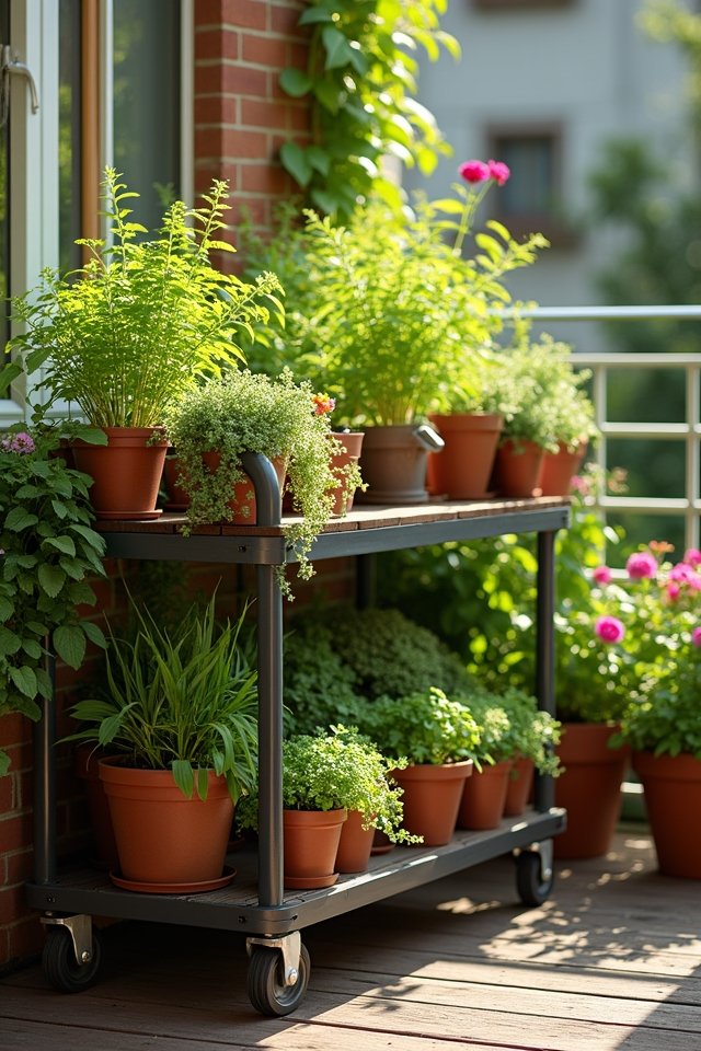 portable garden cart benefits