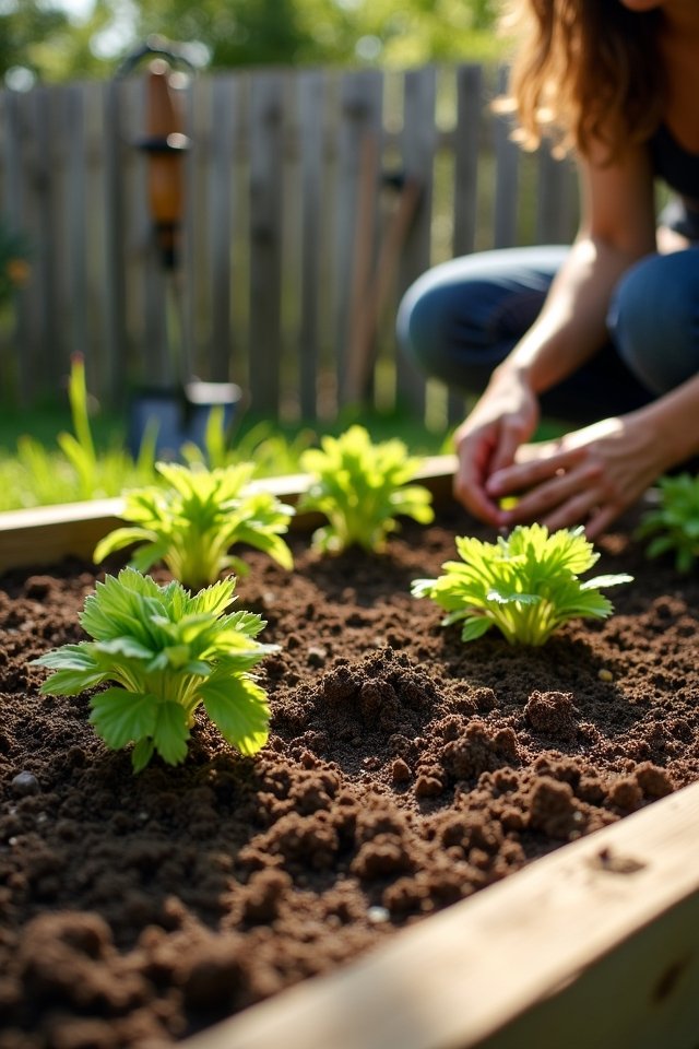 prepare nutrient rich soil