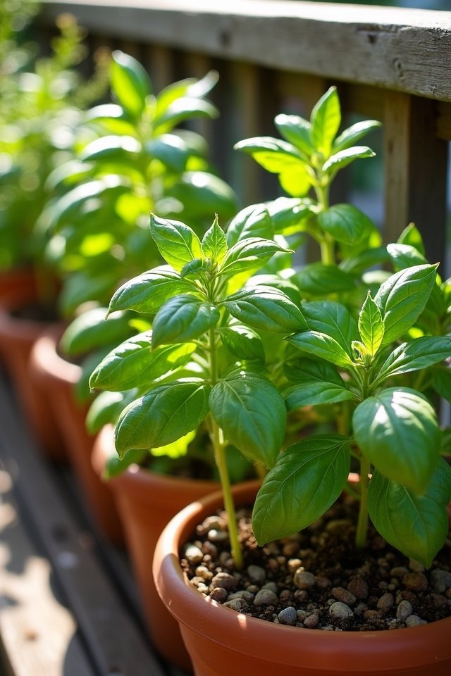 proper herb pot drainage