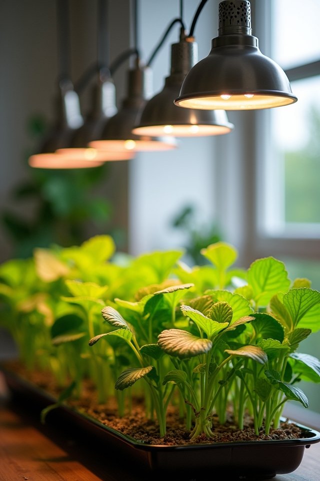proper lighting for plants