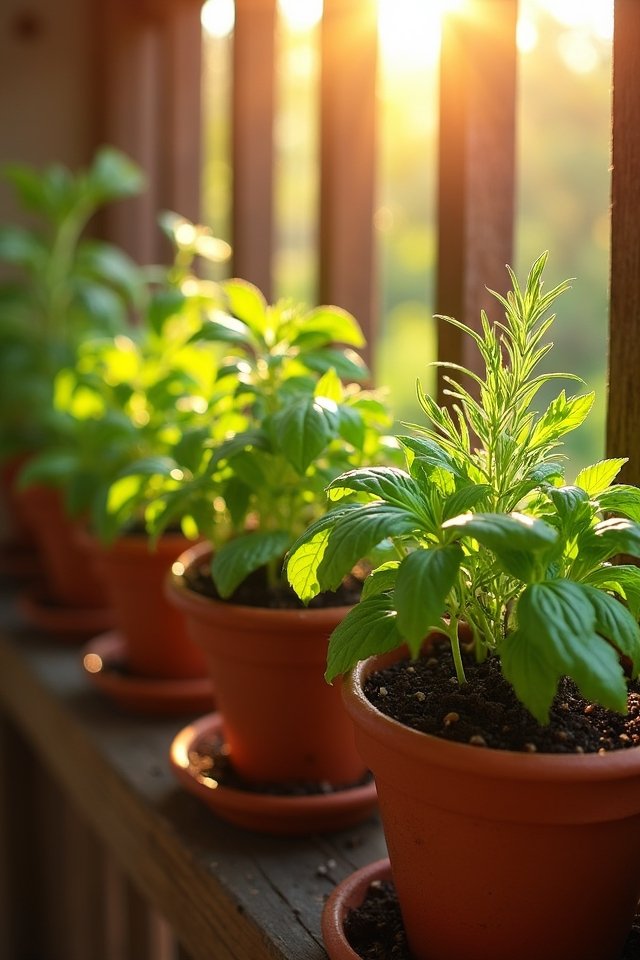 provide sunlight for herbs
