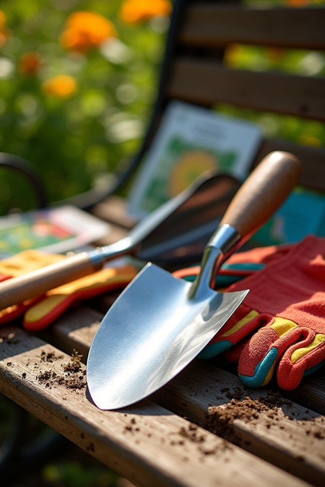 quality trowel enhances gardening