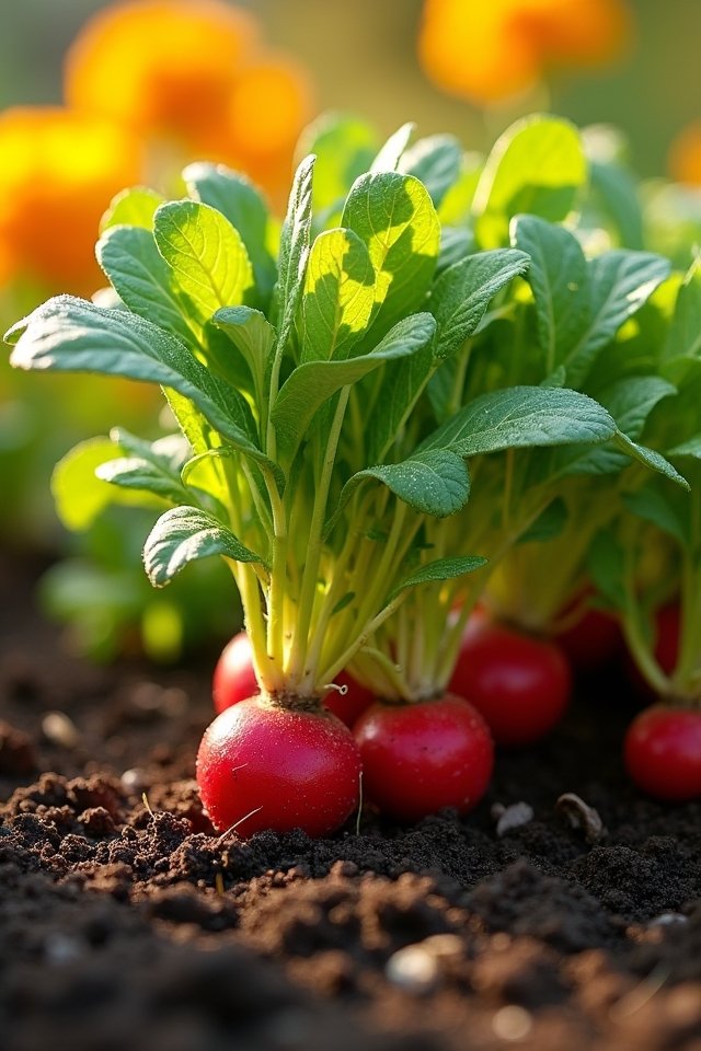 quick growing garden companion
