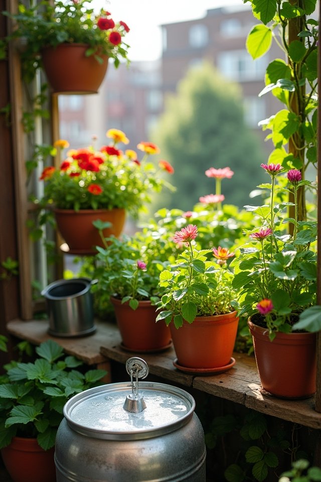 rainwater collection for gardening