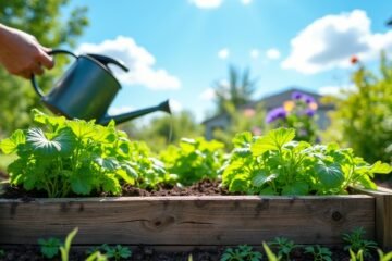 raised bed garden care