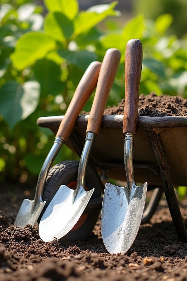 recycled tools for gardening