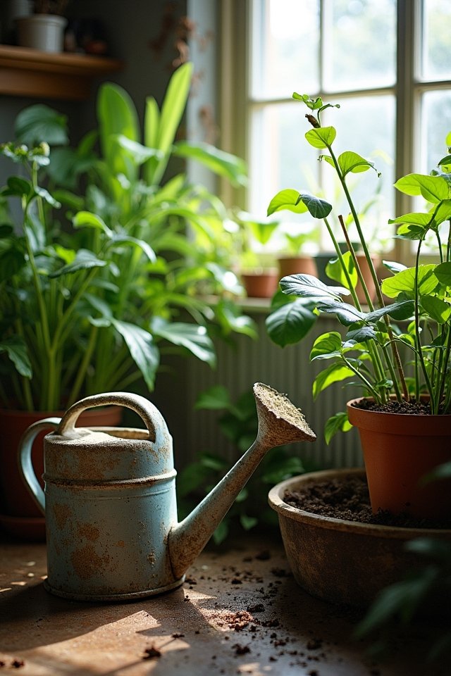 regular indoor garden maintenance