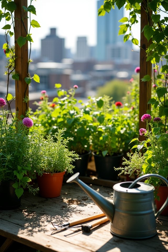 rooftop garden maintenance tips