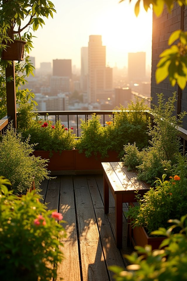 rooftop garden weight assessment