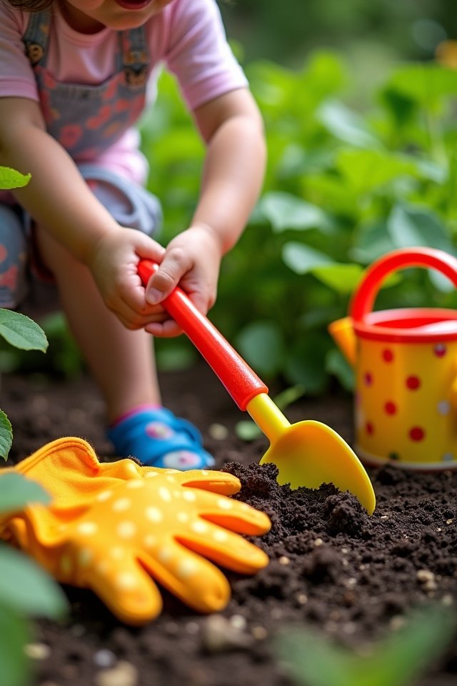 safe fun gardening tools