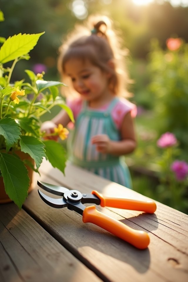 safe gardening tools for kids
