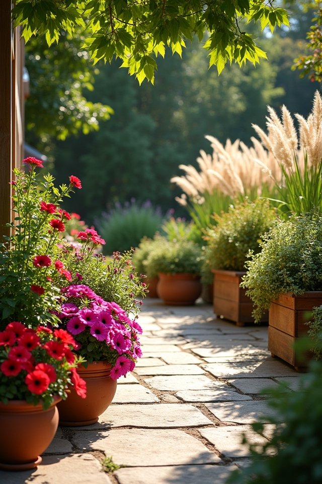 seasonal container garden care