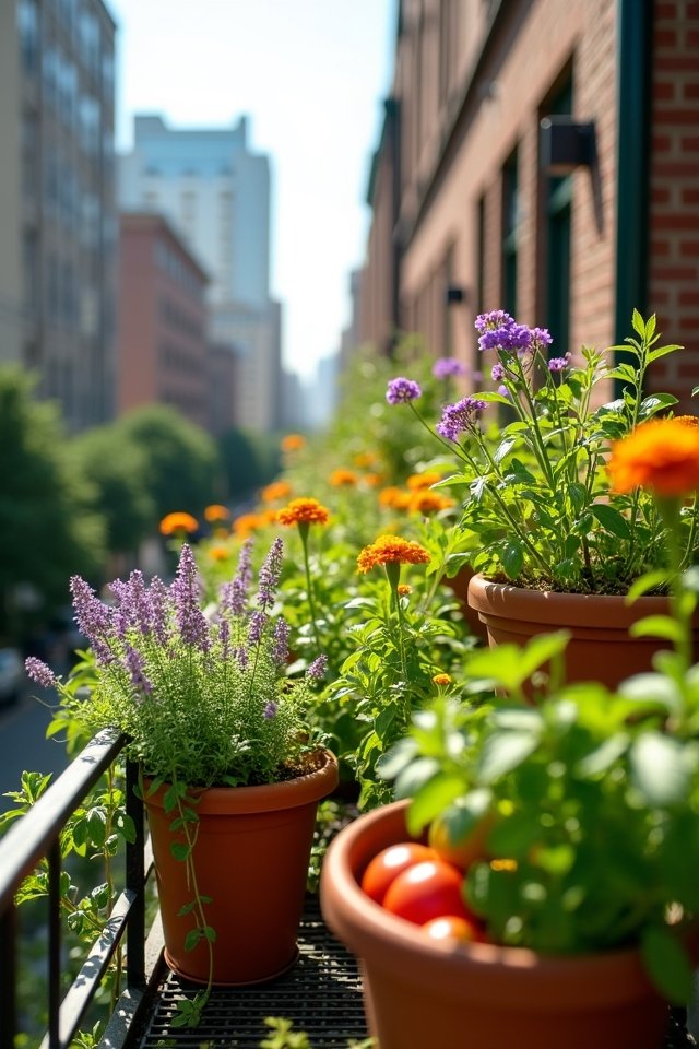 seasonal container garden planting