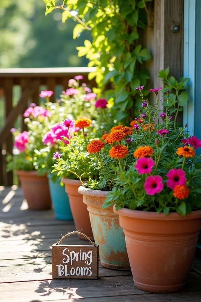 seasonal garden color rotation