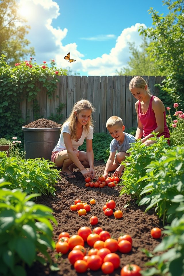 seasonal gardening family bonding